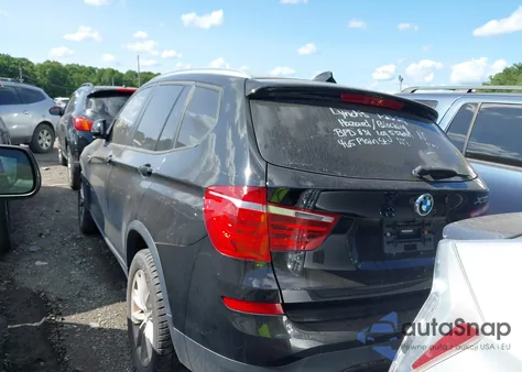 2017 BMW X3 xDrive28I из США, поврежденный, VIN 5UXWX9C37H0T23102